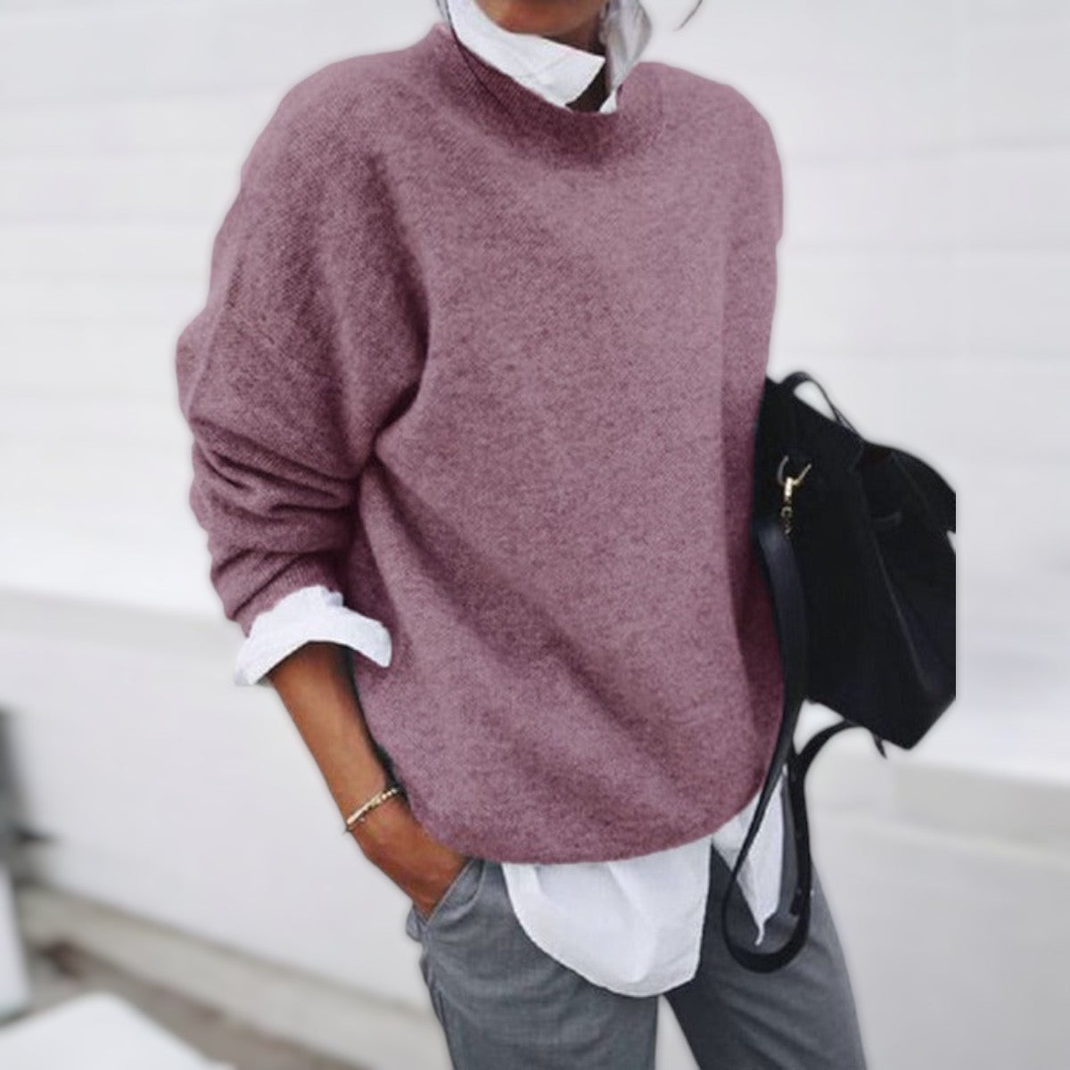 Jolanda | Blød og Komfortabel Cashmere Sweater