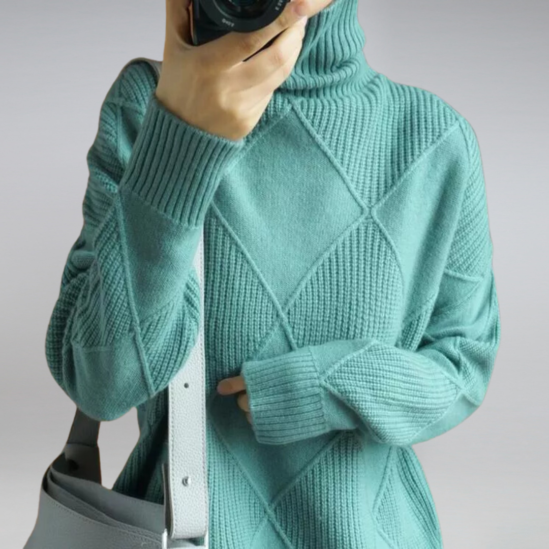 Lovaé™ | Blød Rullekravesweater