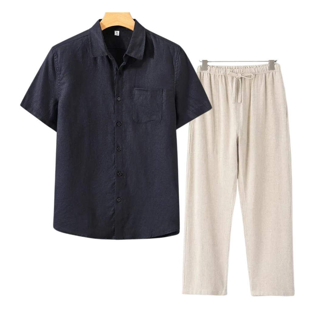 Lovaé™ | Linned Combo Korte Mouw