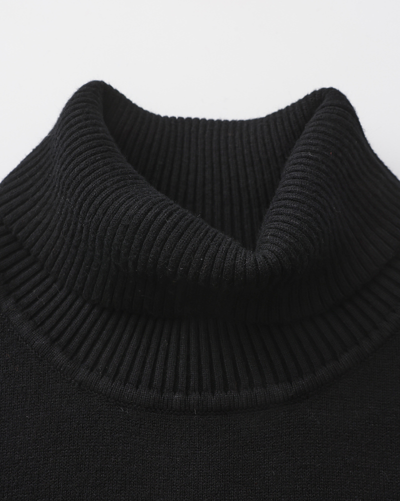Gstaad Merino uld rullekrave