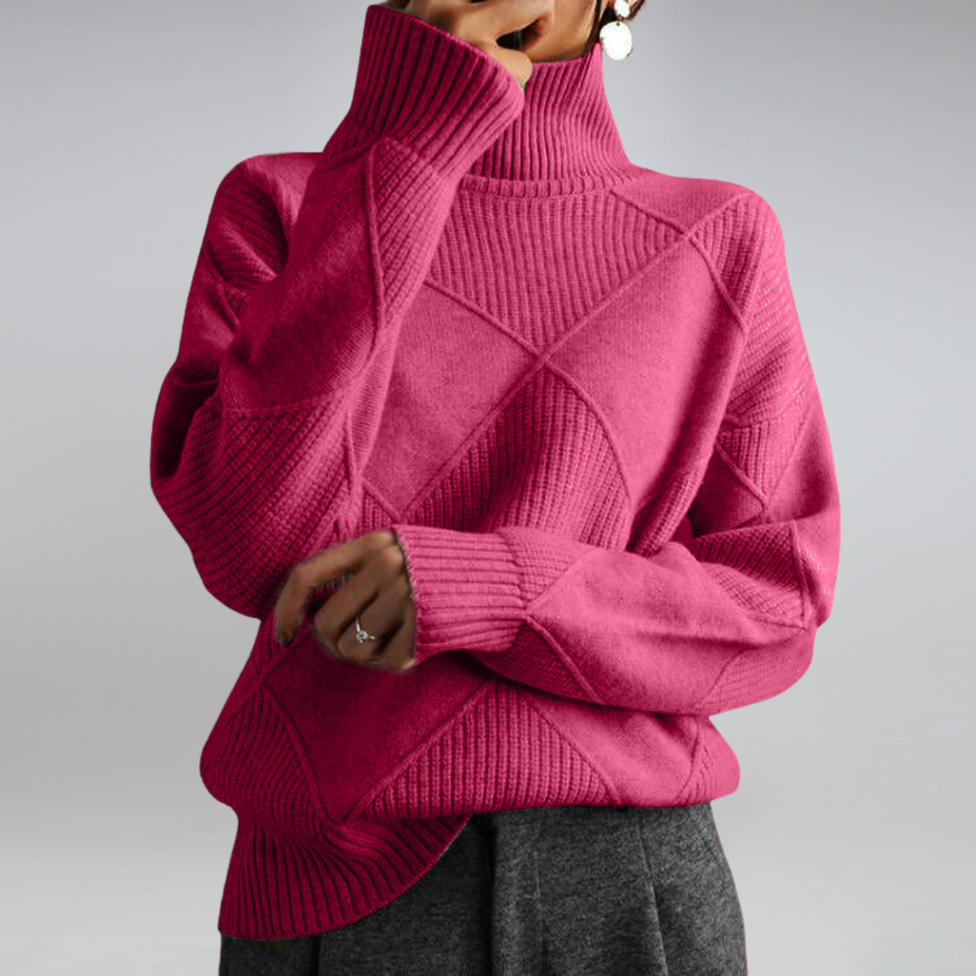 Lovaé™ | Blød Rullekravesweater
