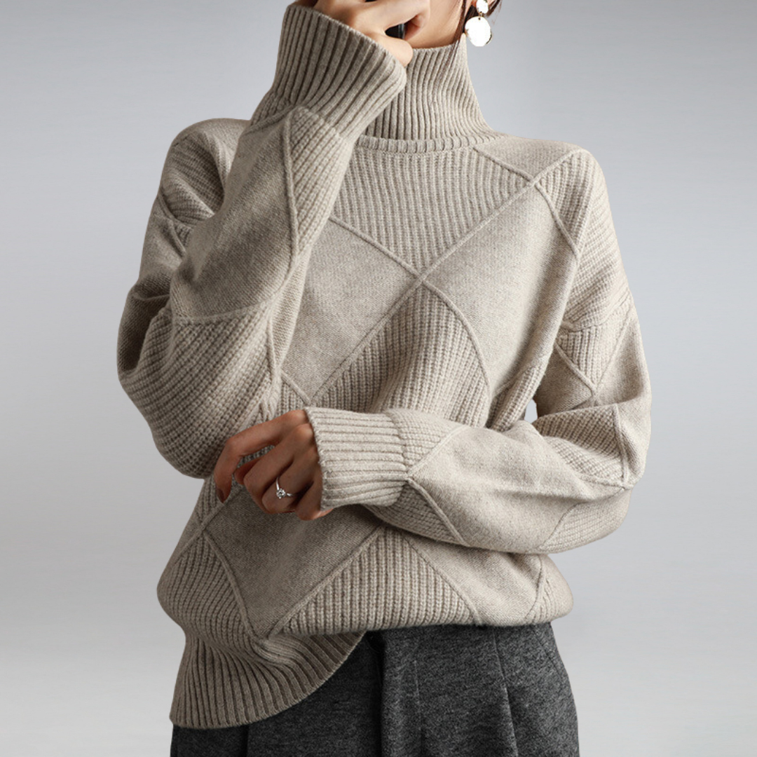 Lovaé™ | Blød Rullekravesweater