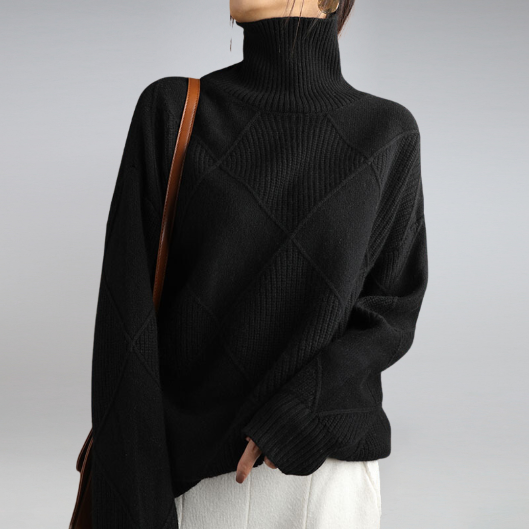 Lovaé™ | Blød Rullekravesweater