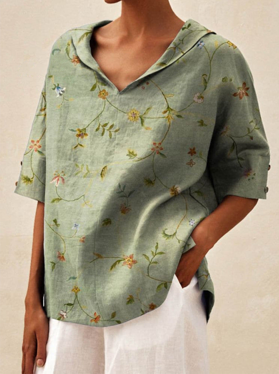 Lovaé™ | Elegant top med V-udskæring