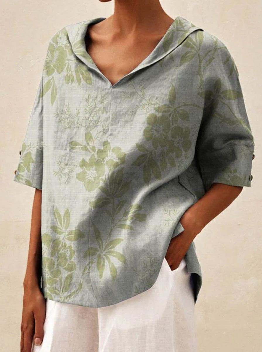 Lovaé™ | Elegant top med V-udskæring