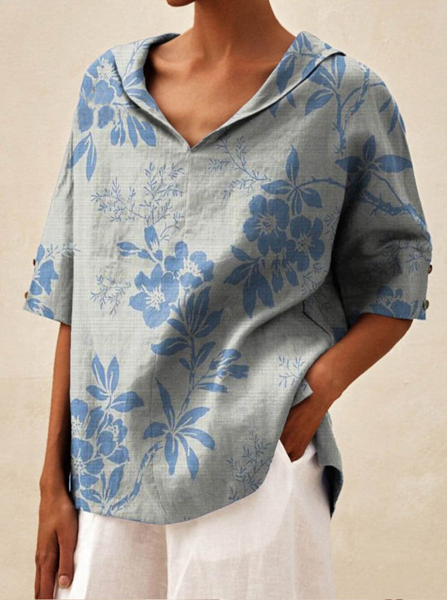 Lovaé™ | Elegant top med V-udskæring