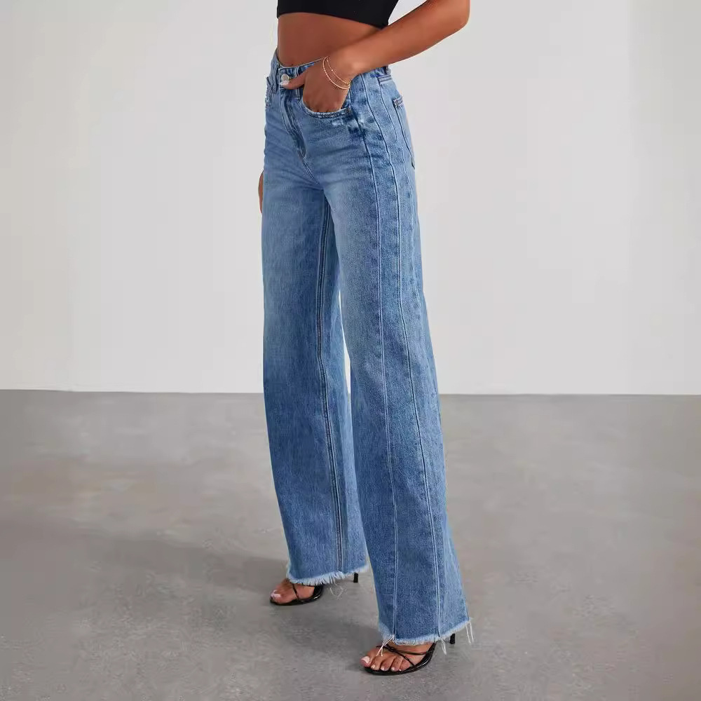 Lovaé™ | Stilfulde denimjeans med brede ben