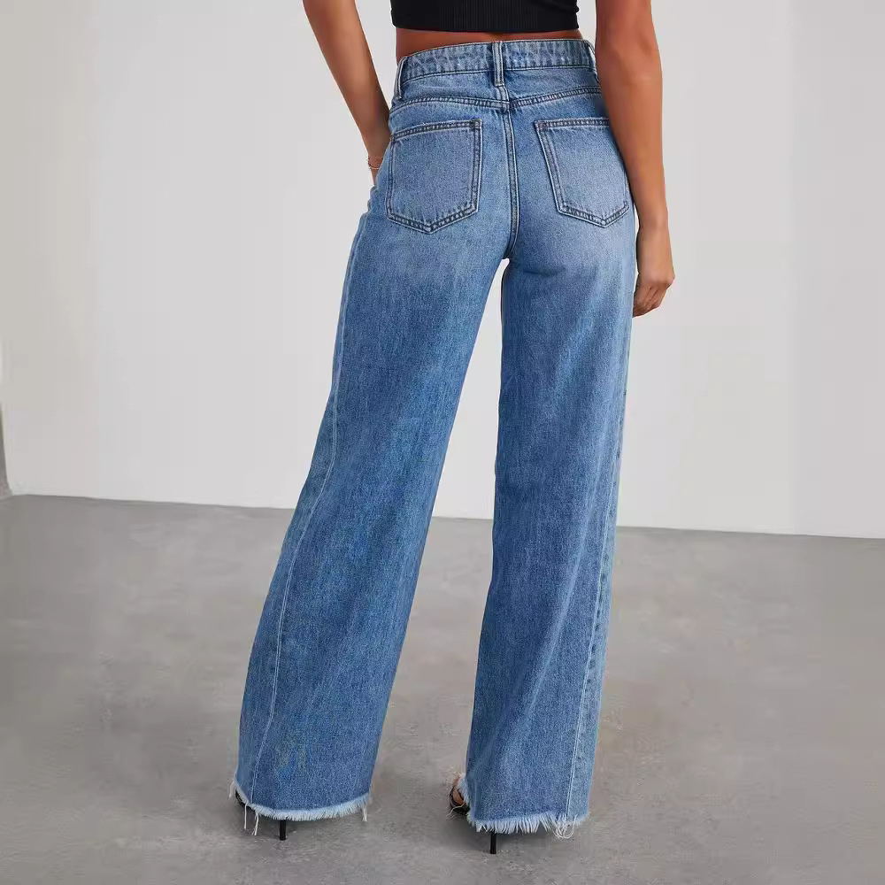 Lovaé™ | Stilfulde denimjeans med brede ben