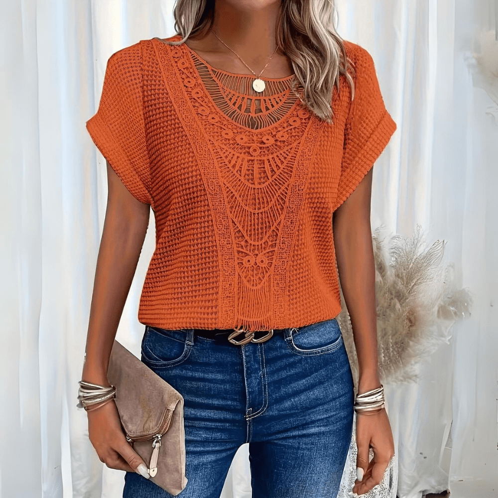 Lovaé™ | Elegant Ibiza-inspireret Bluse