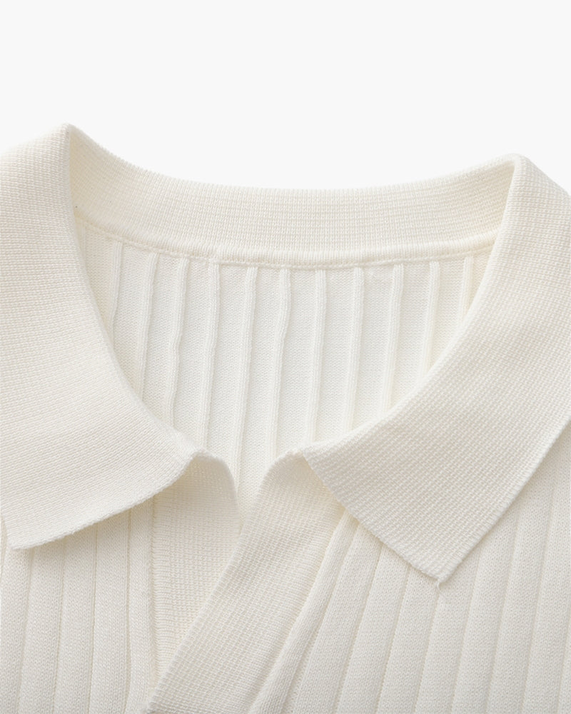 Premium ribbet polo