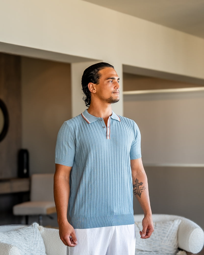 Ashford strikket polo