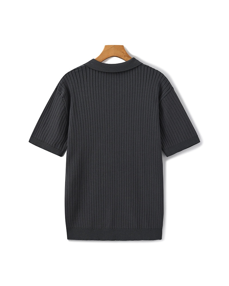 Premium ribbet polo