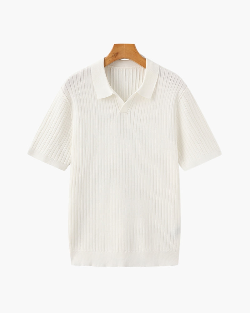 Premium ribbet polo