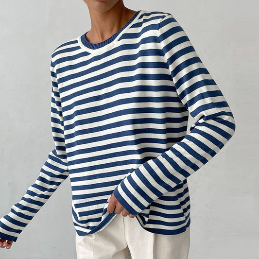 Lovaé™ | Elegant stribet T-shirt til kvinder
