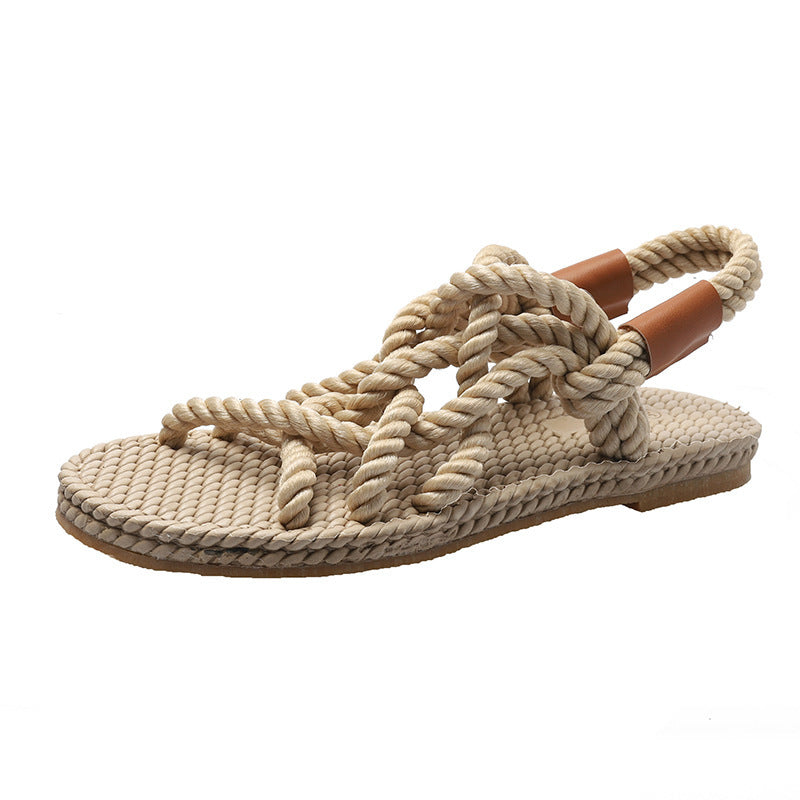 Lovaé™ | flettede reb-sandaler