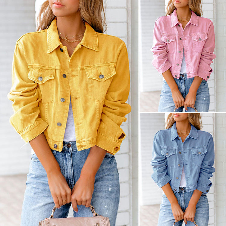 Lovaé™ | Stilfuld Forårs Denimjakke