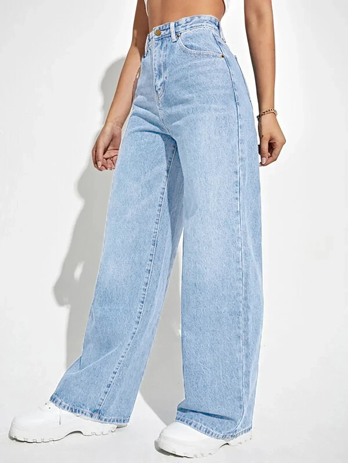Lovaé™ | Jeans med vide ben