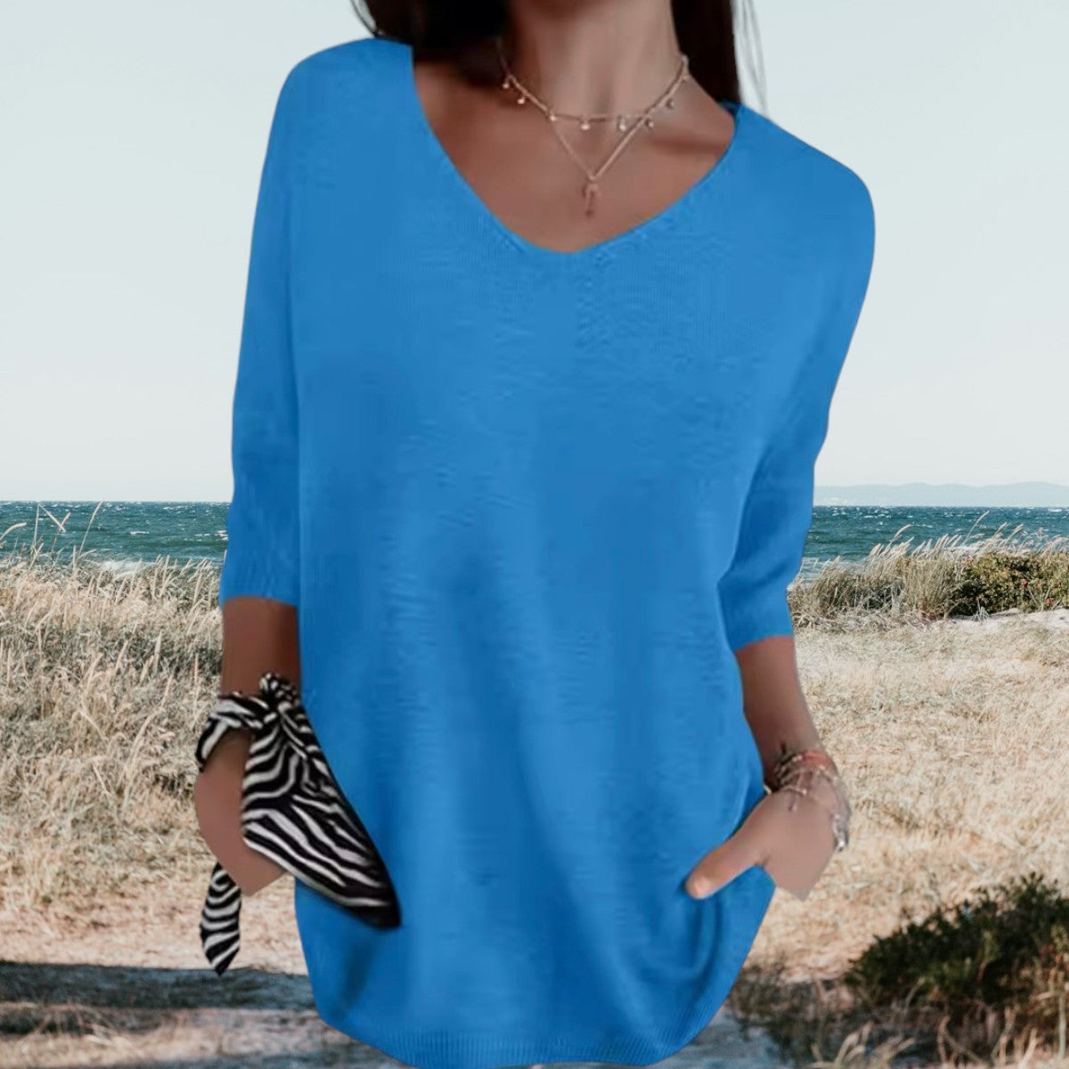 Lovaé™ | Stilfuld V-Hals Casual Top